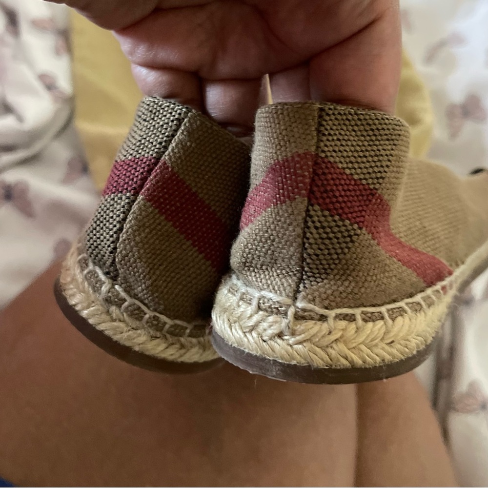 BURBERRY Hodgeson check canvas espadrilles - Picture 7 of 8